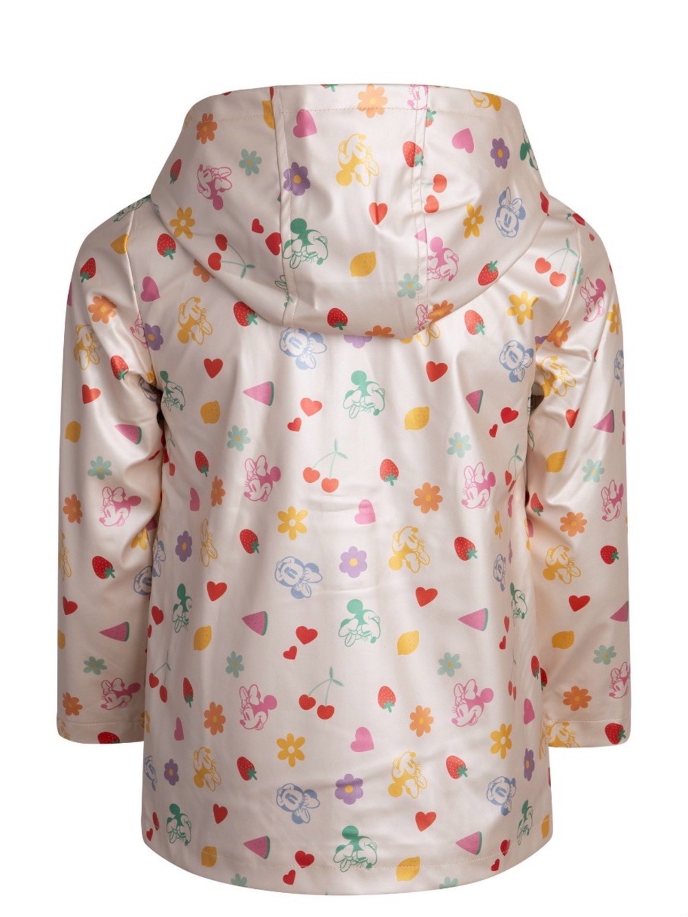 Kids' Pink Floral & Character Hooded Raincoat NWT